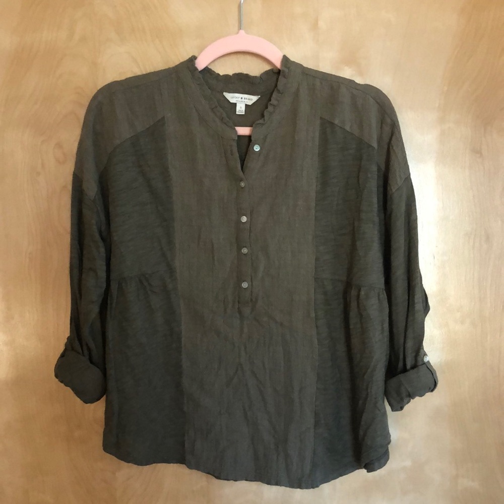 Green Lucky Brand top